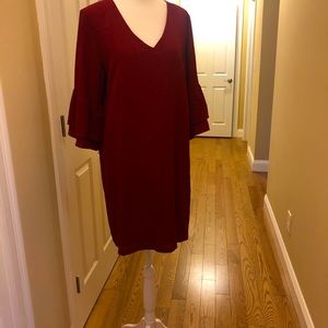 Maroon dress